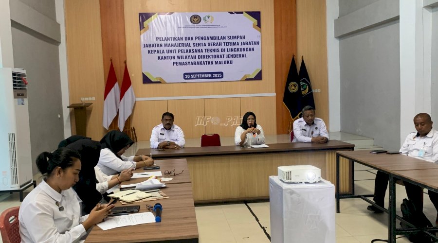 Kanwil Ditjenpas Maluku Dorong Kualitas Pelayanan Pemasyarakatan Maluku lewat Analisis dan Evaluasi Kinerja