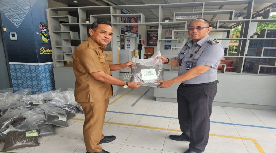 Pupuk Kompos Produksi Lapas Kuala Tungkal Diborong Bupati Tanjung Jabung Barat