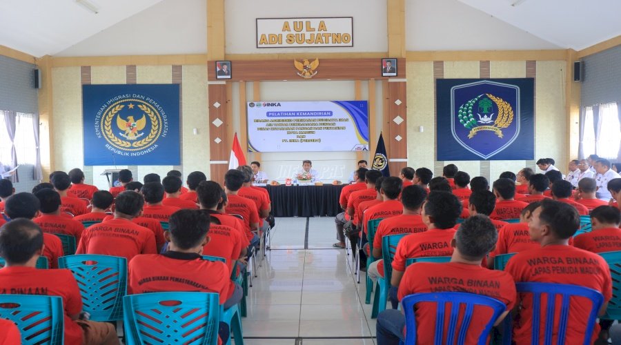 Lapas Pemuda Madiun Gandeng PT INKA (Persero) dan DKPP Kota Madiun Gelar Pelatihan Budidaya Ikan Tawar