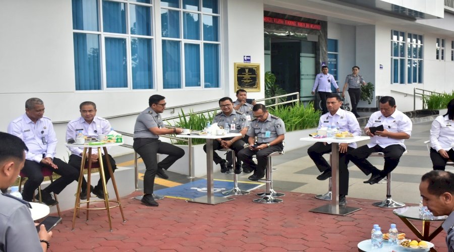 Dari Secangkir Kopi ke Kolaborasi, Kanwil Ditjenpas Sulsel Dorong Harmonisasi Lintas Kanwil