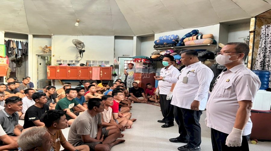 Lapas Jambi Gelar Razia di Blok Hunian, Pastikan Situasi Aman dan Kondusif