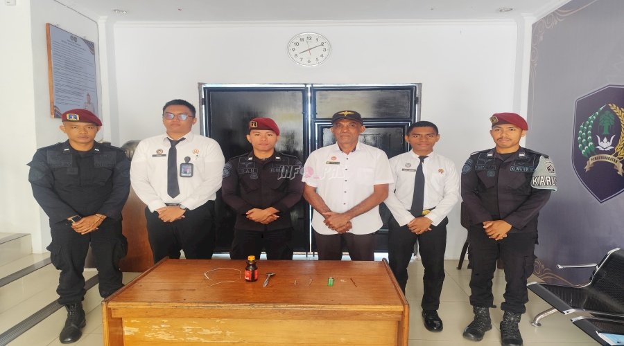 Razia Kamar Hunian, Lapas Saparua Pastikan Lingkungan Kondusif dan Bebas Gangguan