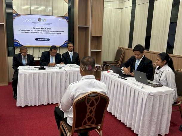 Tegaskan Kepatuhan Pegawai, Ditjenpas Kembali Gelar Sidang Kode Etik