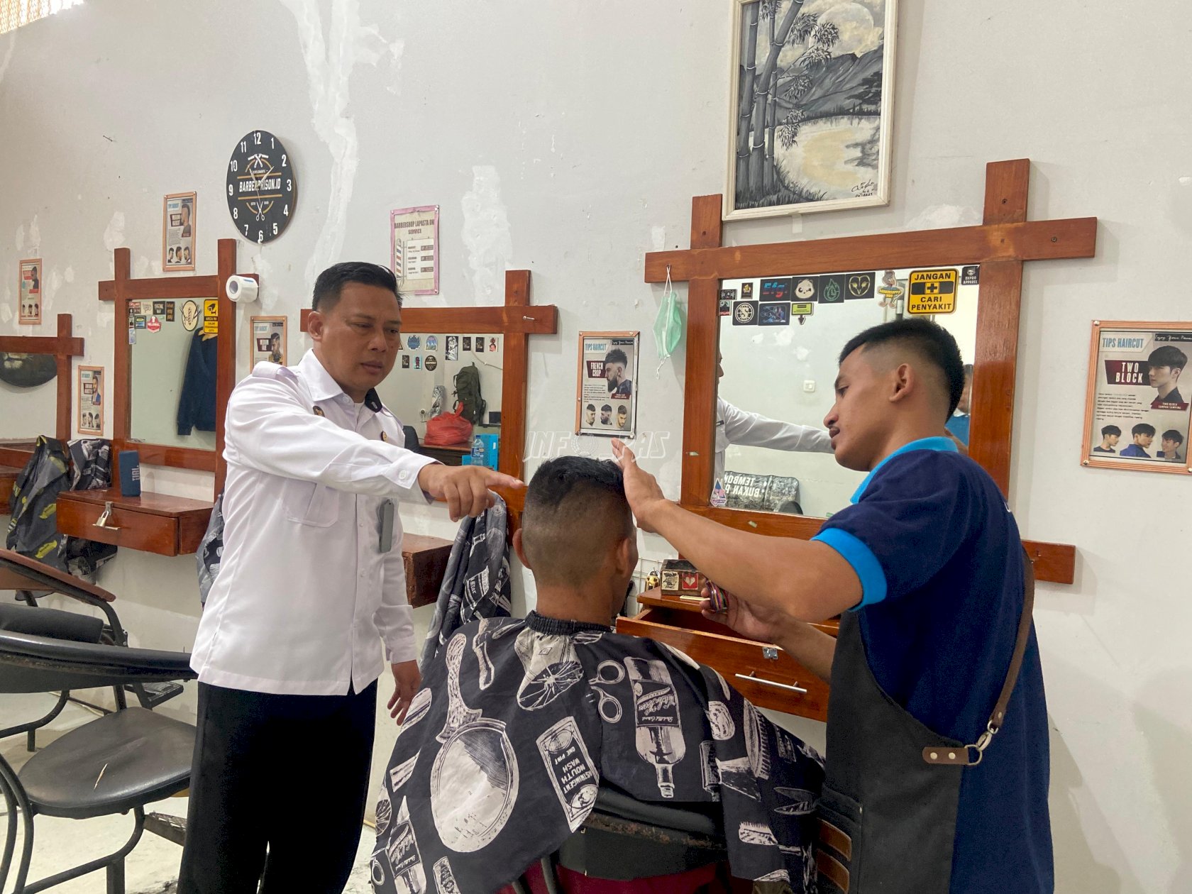 Lapas Tangerang Kembangkan Barbershop, Cetak Warga Binaan Mandiri