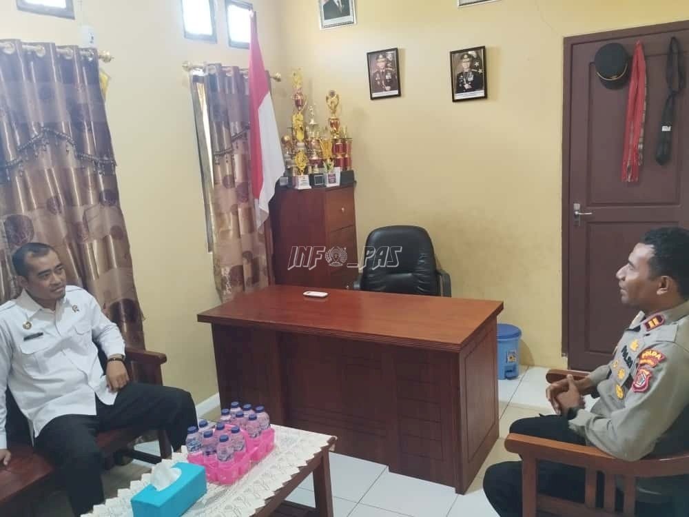 Perkuat Koordinasi Pengamanan, Lapas Wonreli Kunjungi Polsek Kisar