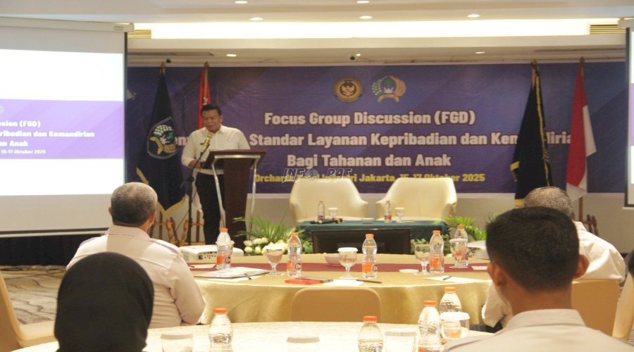 Ditjenpas Susun Standar Layanan Kepribadian dan Kemandirian bagi Tahanan dan Anak