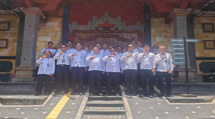 Lapas Tabanan Berbagi Pengalaman dan Praktik Pembangunan ZI dengan Lapas Singaraja