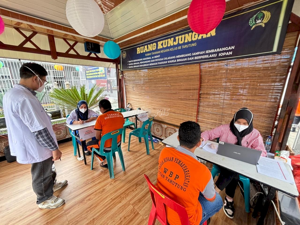 Rutan Tarutung Gelar Pemeriksaan CXR, Dukung Program Nasional Eliminasi TBC 2030