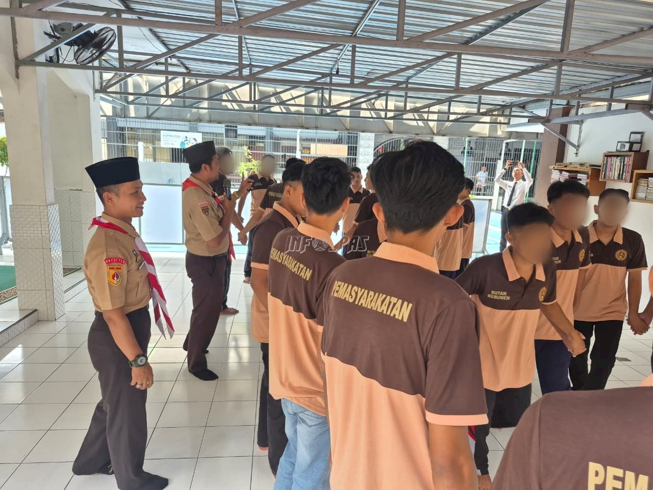 Rutan Kebumen Gandeng Kwarcab Bangun Karakter Warga Binaan Lewat Pramuka