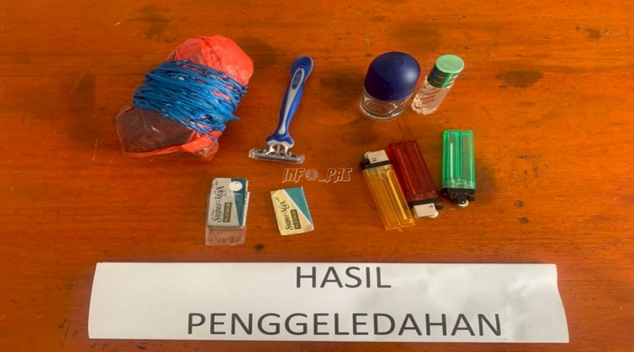 Razia Warga Binaan, Petugas Lapas Tual Sasar Seluruh Blok Hunian