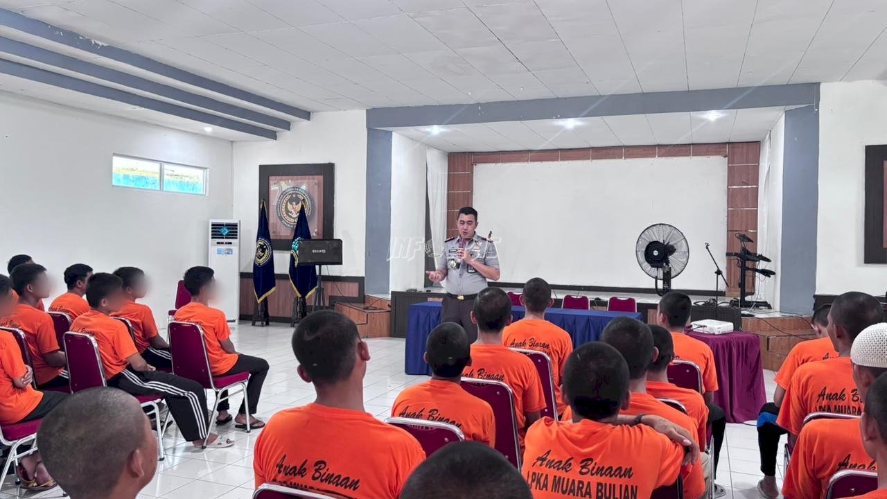 Kasogi Awali Kepemimpinan di LPKA Muara Bulian dengan Sapa dan Motivasi Anak Binaan