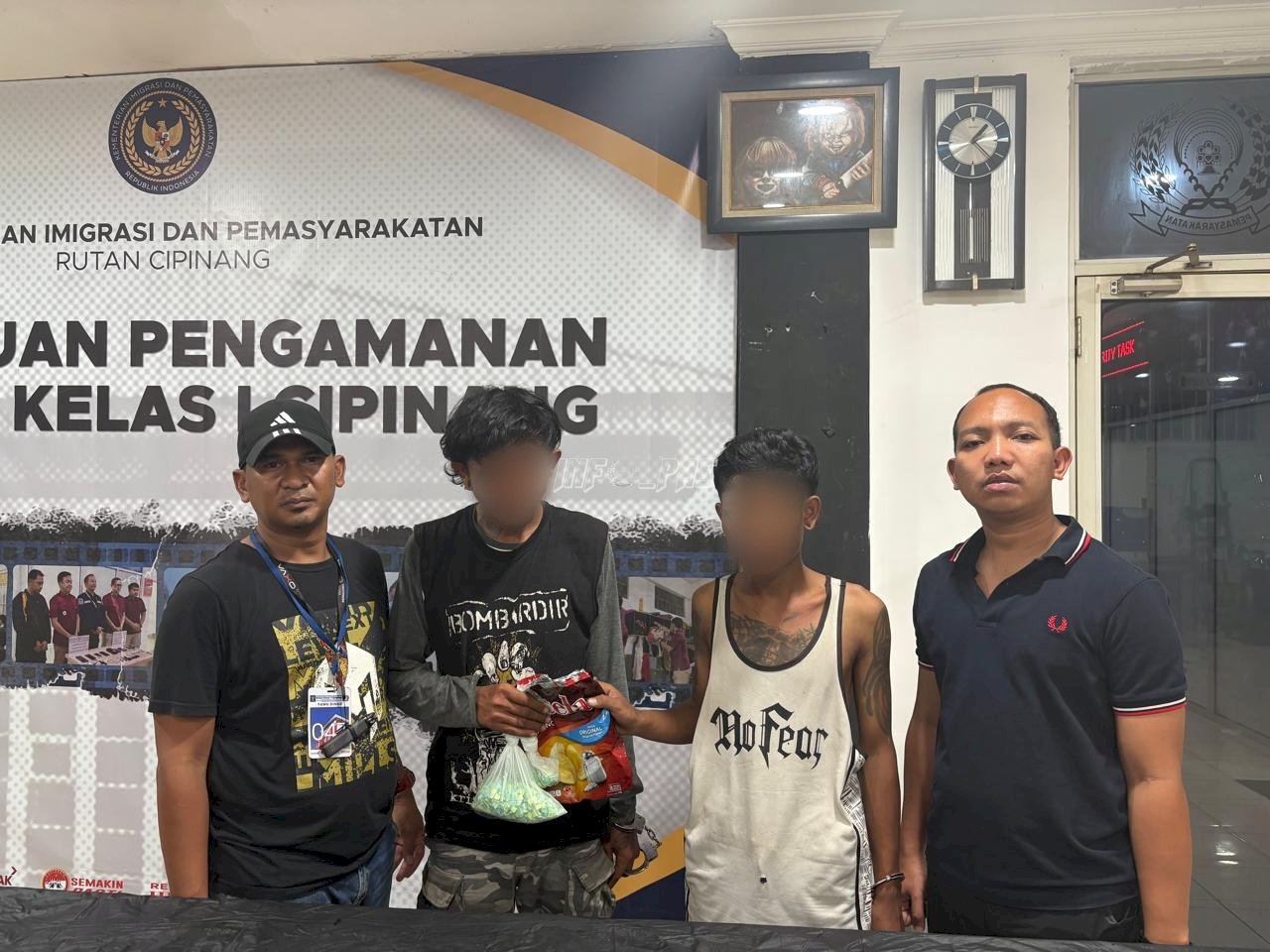Rutan Cipinang Gagalkan Penyelundupan 785 Butir Narkoba Jenis Inex Transformer
