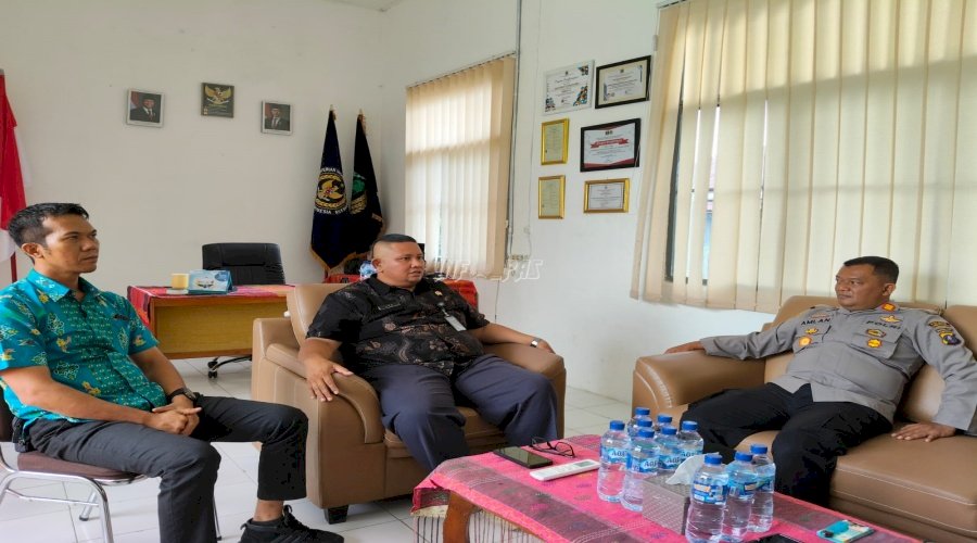 Lapas Labuhan Bilik Perkuat Sinergi Kamtib dengan Polsek Panai Tengah