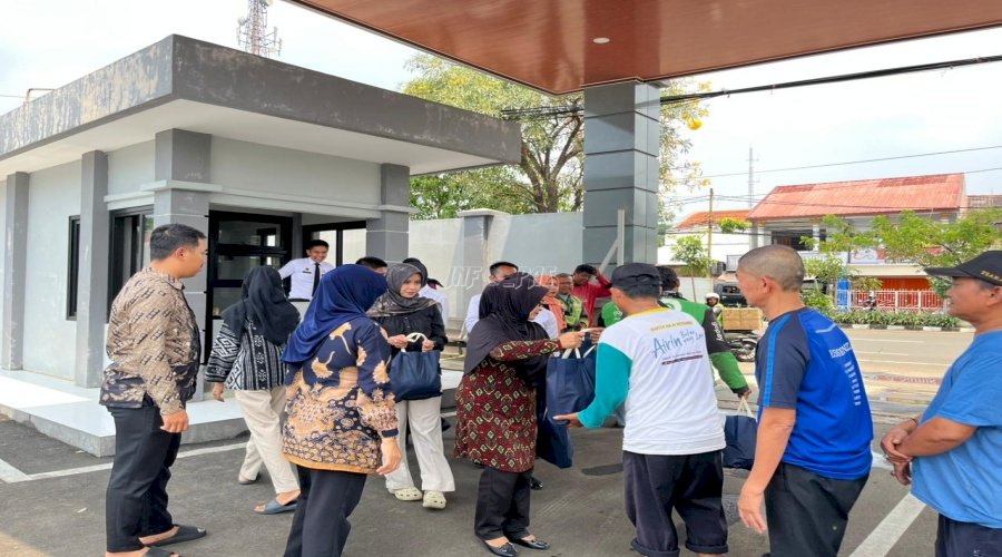 Lapas Kelas I Tangerang Wujudkan Kepedulian melalui Pengajian dan Aksi Sosial