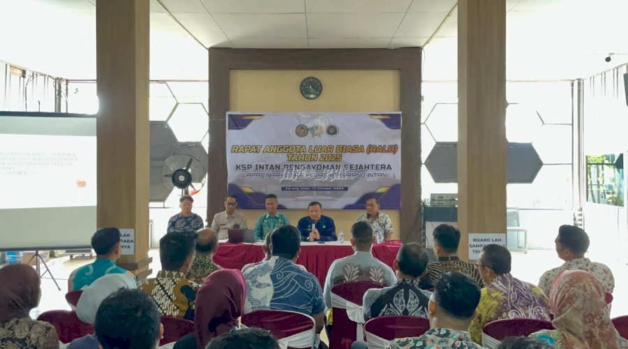 Koperasi Intan Pengayoman Sejahtera Gelar RALB, Pilih Ketua Baru