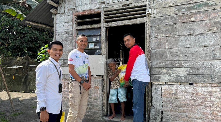 'Jumat Bakti' Bapas Tanjungpandan Sasar Klien Pemasyarakatan, Masyarakat, Hingga Petugas Kebersihan