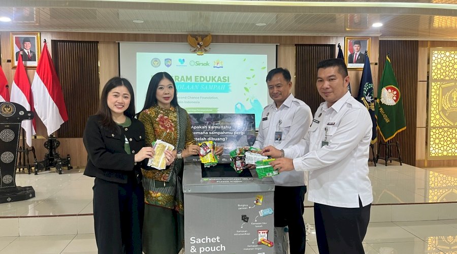 Tingkatkan Kesadaran Lingkungan: Second Chance Foundation Gelar Sosialisasi Waste Management Bersama PT SIRSAK