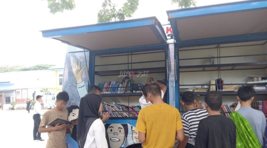 LPKA Medan bersama Dinas Perpustakaan dan Arsip Prov. Sumut Tingkatkan Literasi Anak Binaan