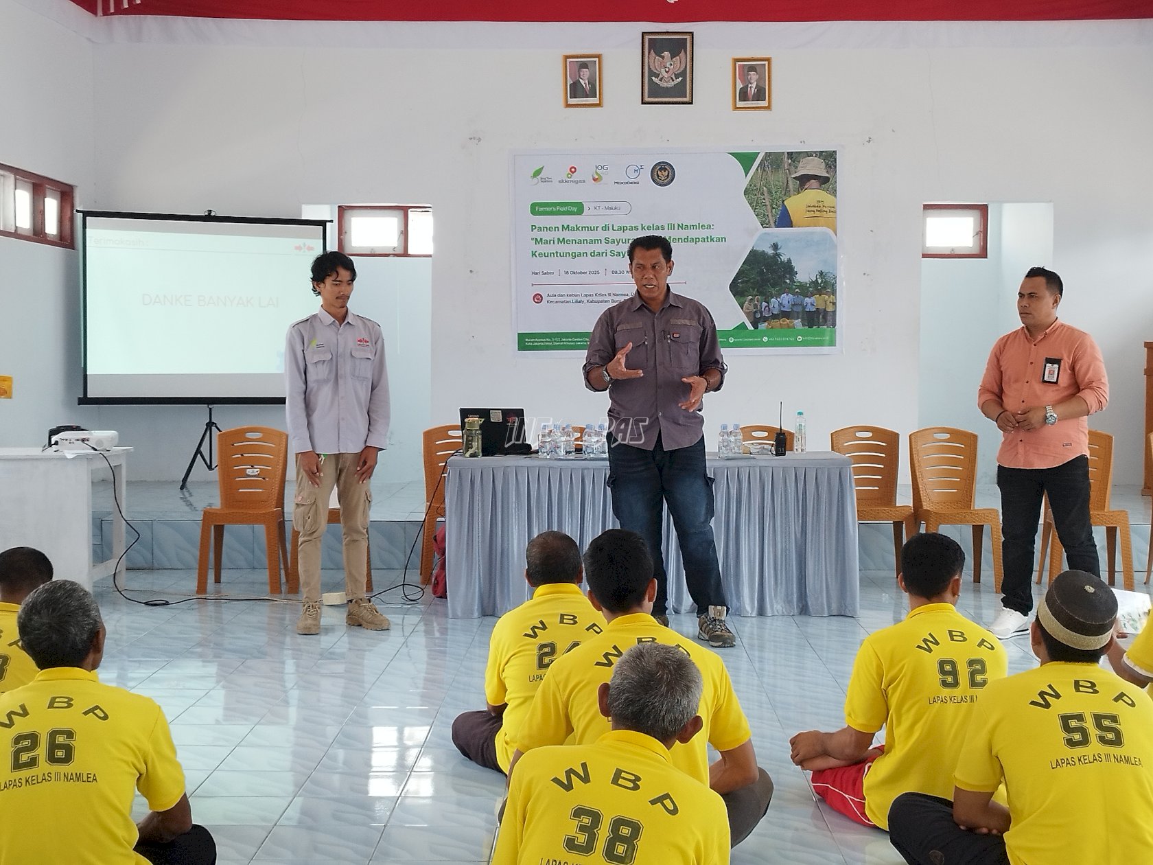 Warga Binaan Lapas Namlea Ikuti Farmer Field Day Bersama YBTS