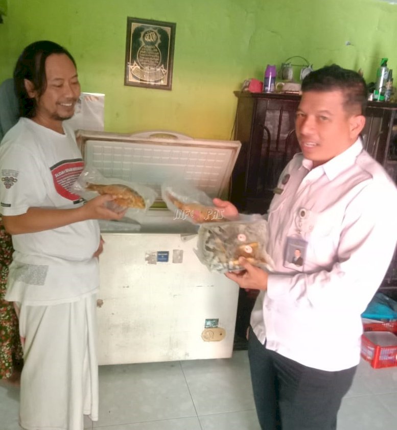 Dukung Program Reintegrasi Sosial, Kabapas Pekalongan Tinjau Tempat Usaha Klien 