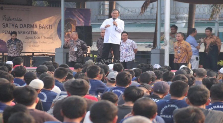 Lapas Cipinang Turunkan Kepadatan Hunian 64,43%, Wujudkan Solusi Komprehensif Atasi Overkapasitas