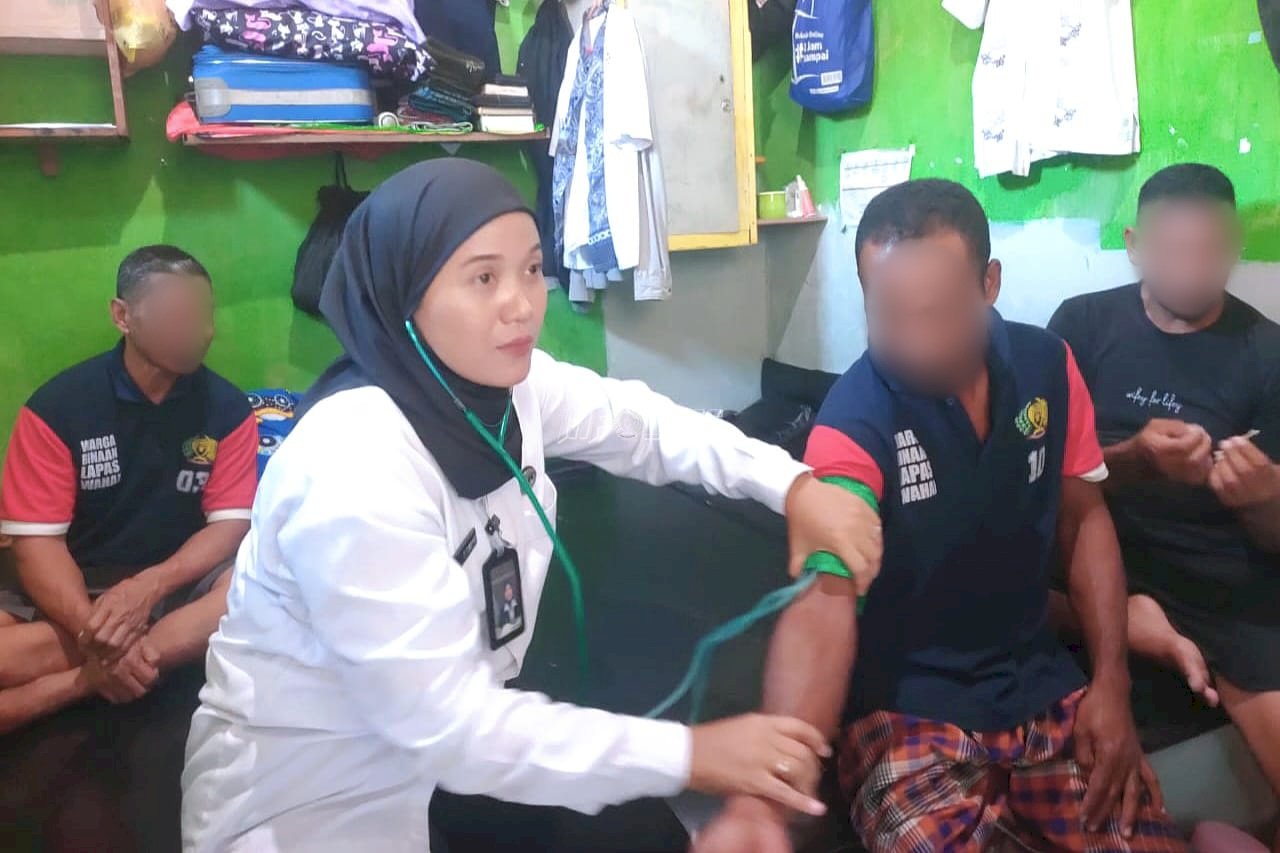 Lapas Wahai Rutin Laksanakan Program Perling, Wujudkan Kesehatan Warga Binaan