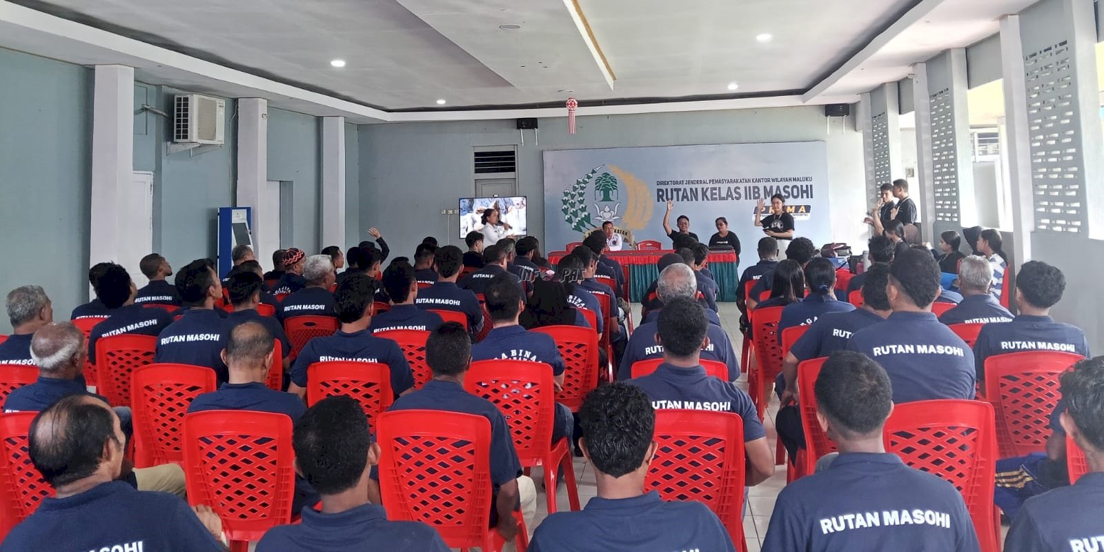 Rutan Masohi dan Mahasiswa KKN UNPATTI Gelar Penyuluhan dan Skrining Kesehatan bagi Warga Binaan