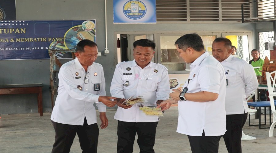 Lapas Muara Bungo Kedatangan Kakanwil Ditjenpas Jambi, Pantau Pelayanan dan Pembinaan Warga Binaan