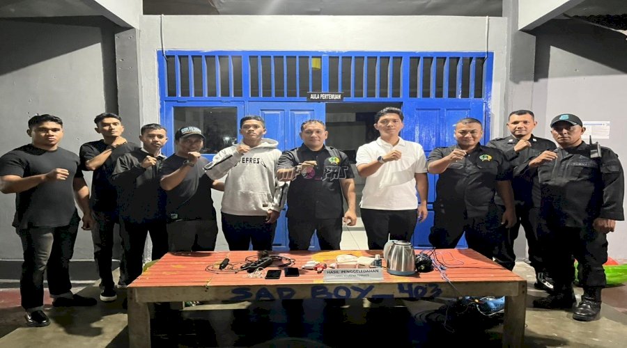 Lapas Ternate Gelar Razia, Perkuat Komitmen Deteksi Dini Keamanan Blok Hunian