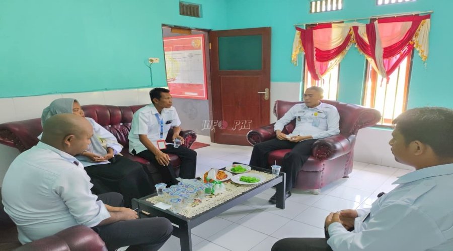 Lapas Geser Sambut Tim Sanitarian Puskesmas Perawatan Geser, Studi Kelayakan Dapur Bersertifikasi Layk Hygiene