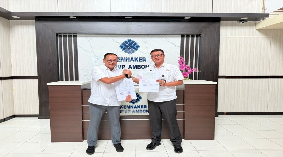 Lapas Ambon dan BPVP Ambon Sepakati PKS Peningkatan Keterampilan Warga Binaan