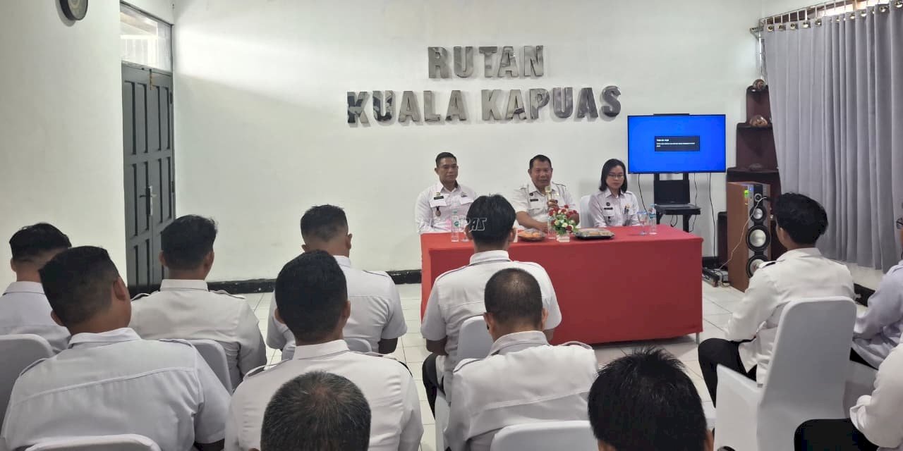 Penguatan Integritas dan Pelayanan Tulus, Pesan Utama Kakanwil Ditjenpas Kalteng di Rutan Kuala Kapuas