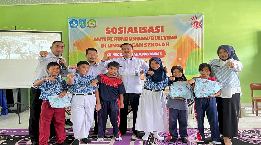 Bapas Tanjungpandan Kampanyekan Anti-Bully bagi Siswa SDN 43 Tanjungpandan