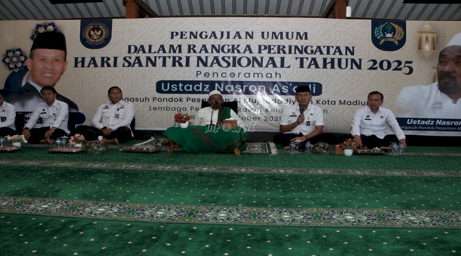 Jiwa Santri dan Semangat Kebersamaan Warnai Peringatan Hari Santri di Lapas Kelas I Madiun