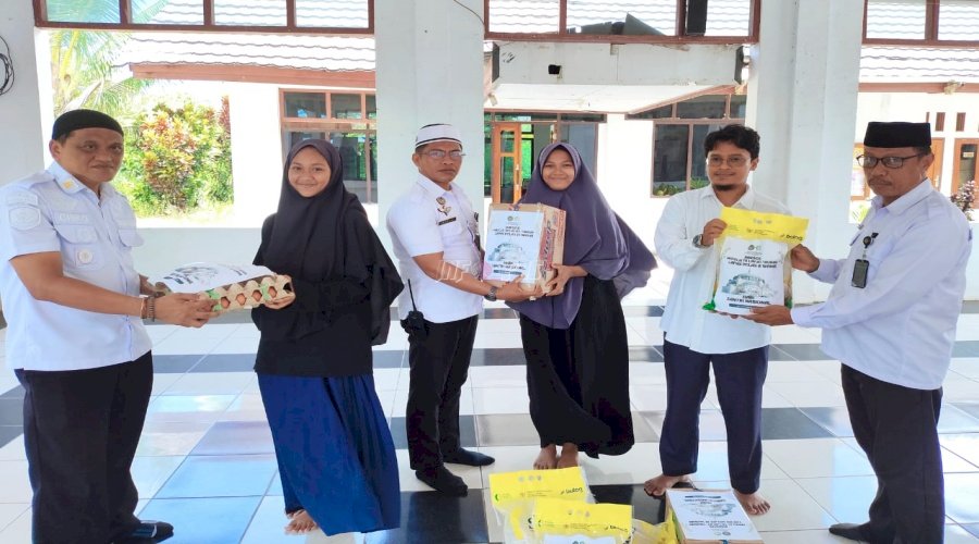 Momentum Hari Santri Nasional, Lapas Wahai Gelar Baksos ke Ponpes Hidayatullah Annajah