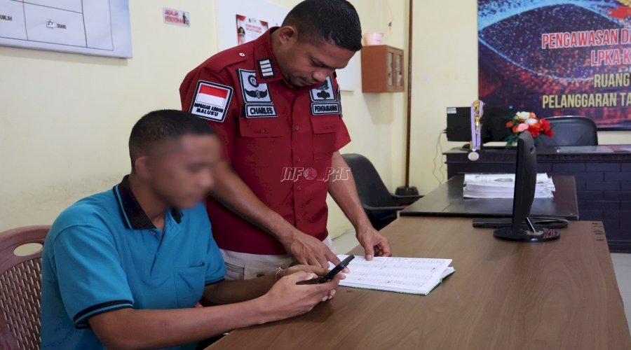 LPKA Ambon Jaga Hak Komunikasi Anak Binaan lewat Layanan Video Call Gratis