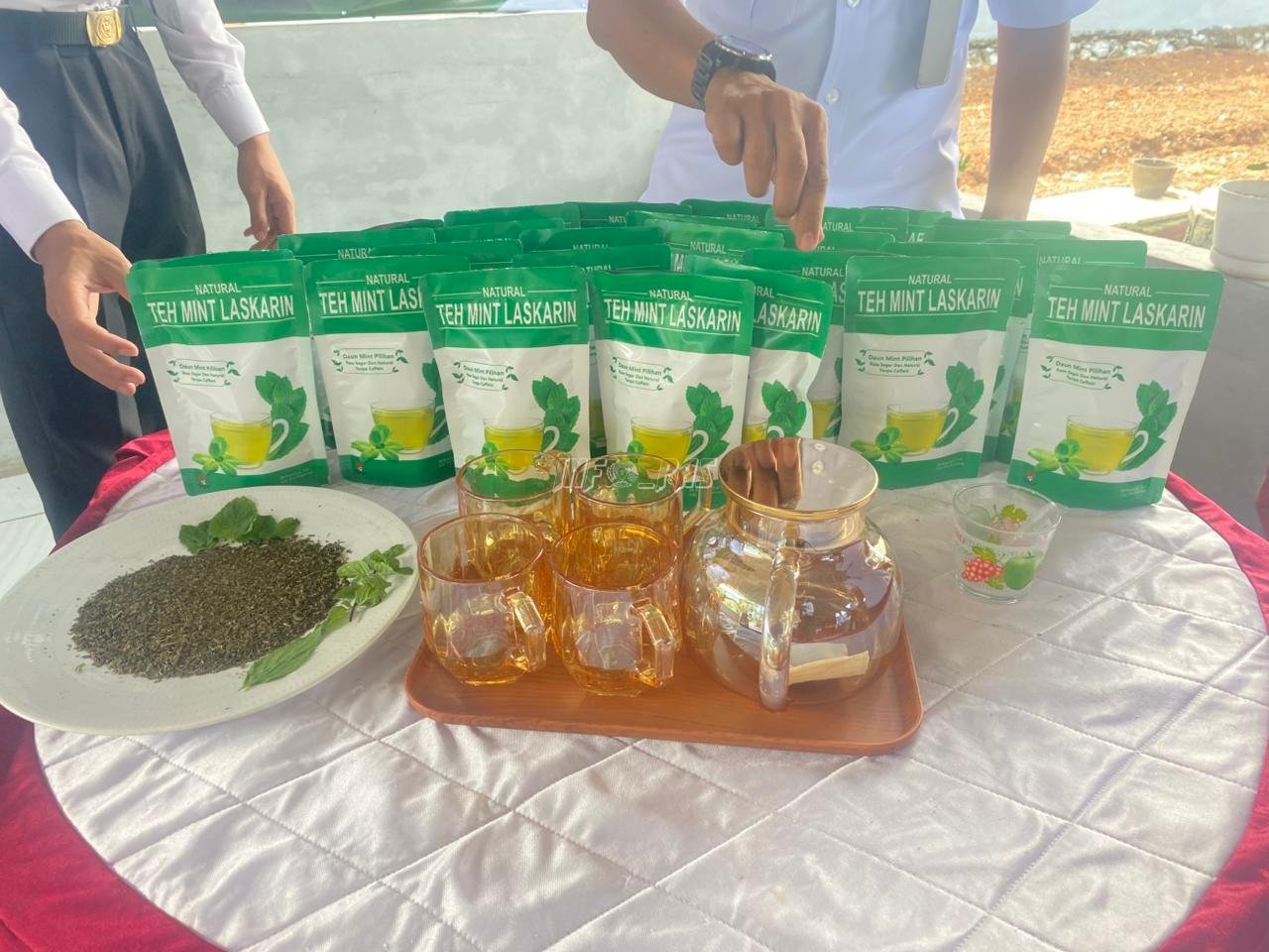 Lapas Narkotika Karang Intan Luncurkan Teh Mint 'Laskarin', Bukti Pembinaan Inovatif