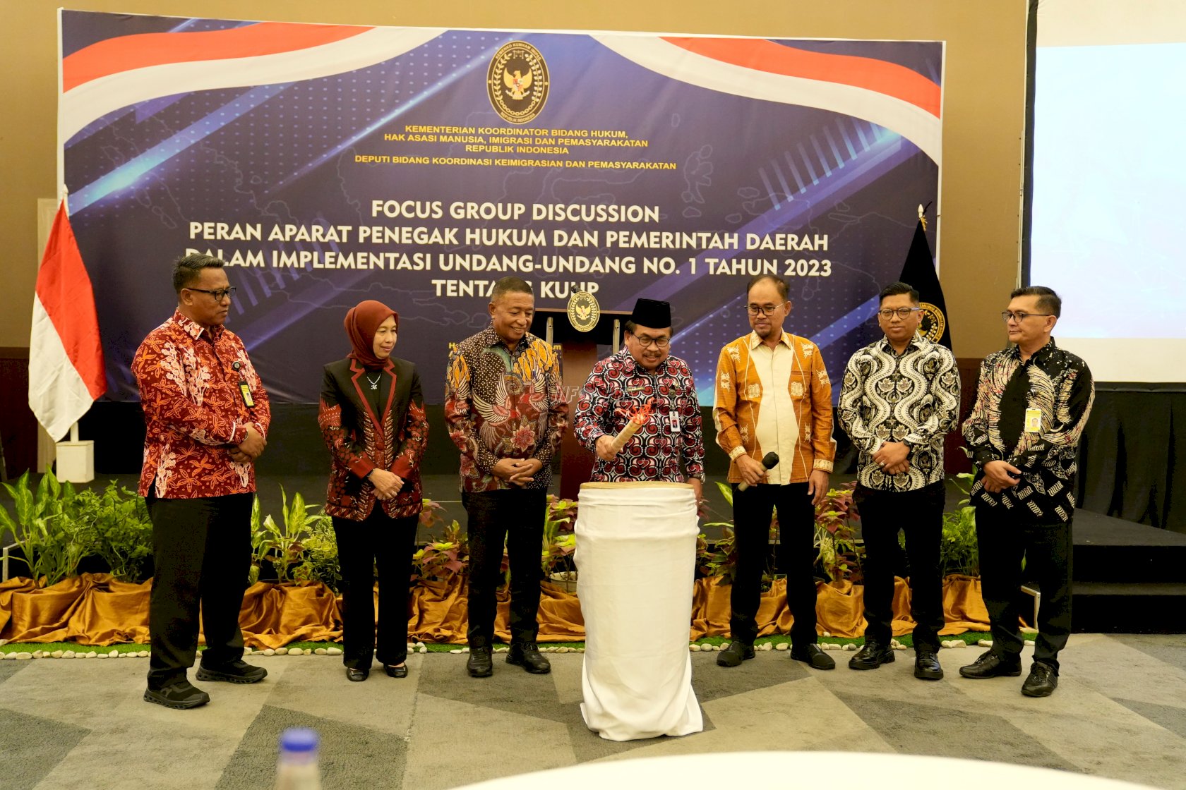 Kanwil Ditjenpas Maluku Dukung FGD KUHP Baru, Perkuat Peran Pembimbing Kemasyarakatan