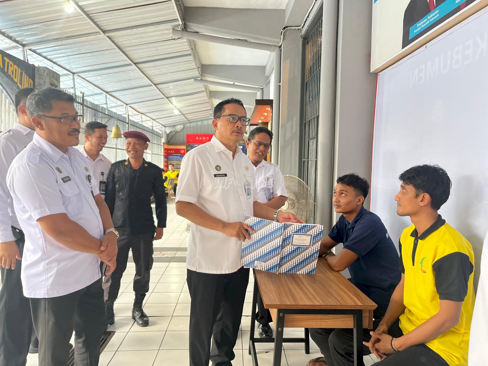 Dikunjungi PK Utama dan Kabid Kanwil, Rutan Kebumen Optimalkan Pembinaan Warga Binaan