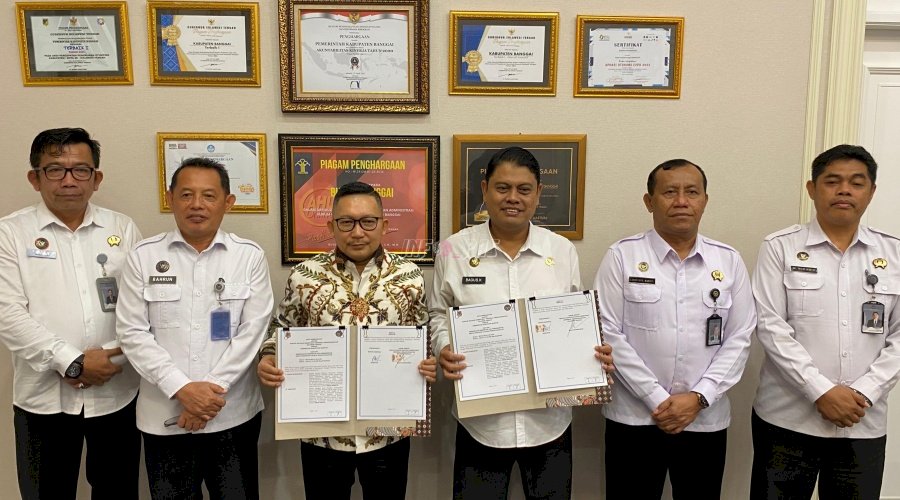 Kerja Sama Kanwil Ditjenpas Sulteng dan Pemkab Banggai Dorong Ekonomi Produktif Warga Binaan