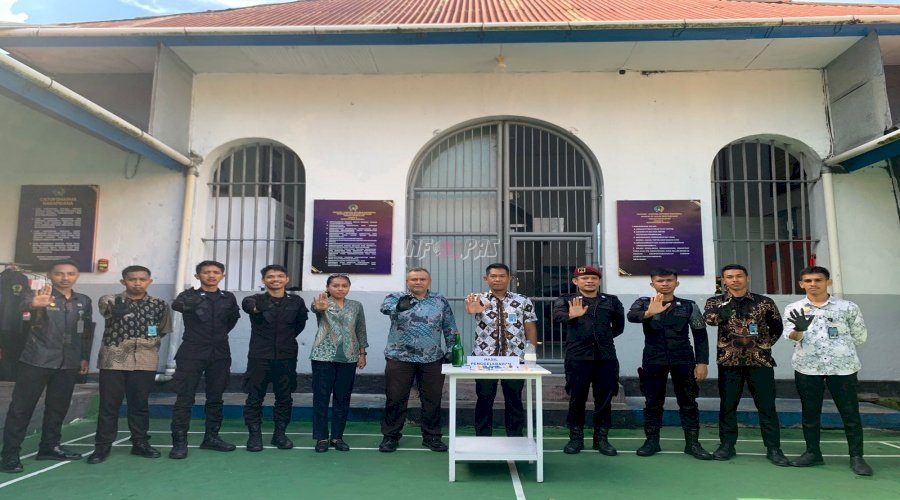 Razia Berkala Pastikan Lapas Bandanaira Pastikan Bersih dari Narkoba dan Barang Terlarang