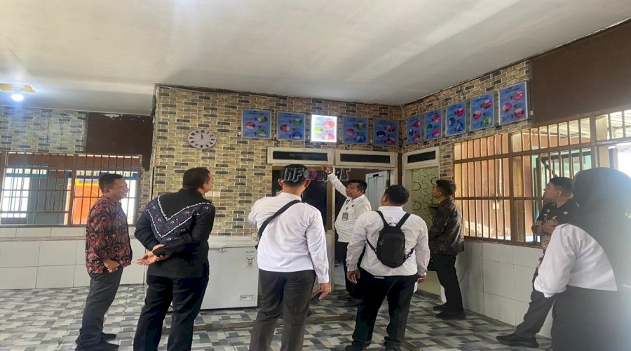 Lapas Luwuk Sambut Tim Monev Kanwil Ditjenpas Sulteng, Pantau Dapur dan Klinik Pratama