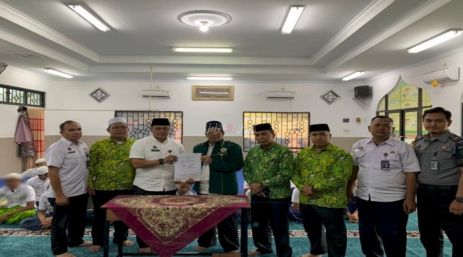LPKA Medan Perkuat Nilai Keagamaan Anak Binaan lewat Dukungan DMI Sumut