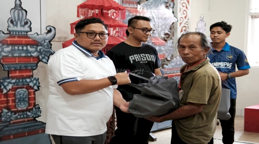 Lapas Tabanan Salurkan Bantuan untuk Keluarga Warga Binaan dan Masyarakat Sekitar