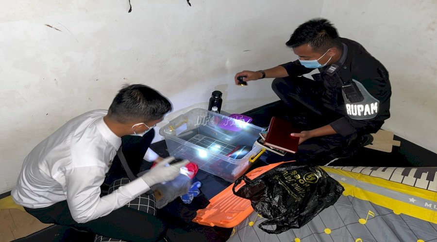 Pastikan Bersih dari Barang Terlarang, Lapas Narkotika Muara Sabak Razia Blok Hunian