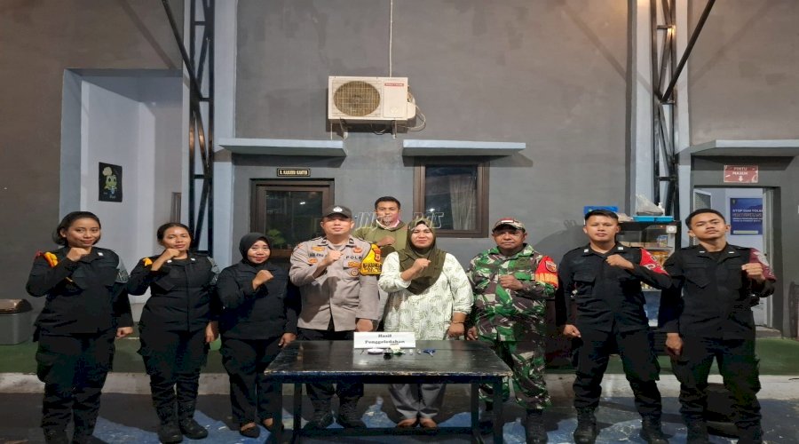 Deteksi Dini Gangguan Kamtib, Lapas Perempuan Ambon Geledah Blok Hunian Bersama APH