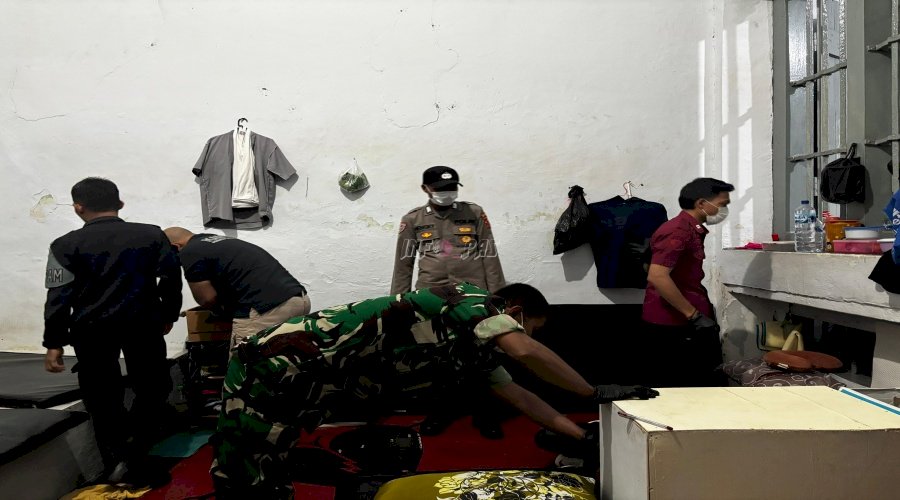 Operasi Tumpas Halinar, Lapas Bandanaira Kembali Gelar Razia Gabungan