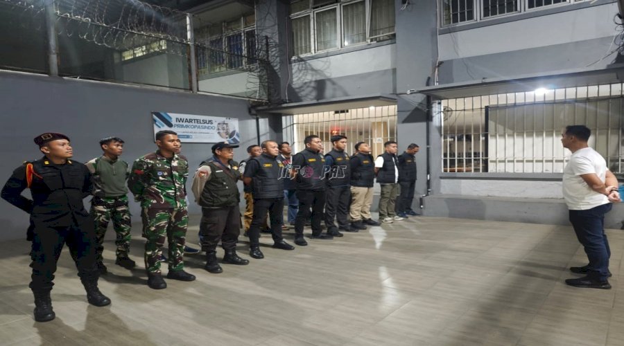 Lapas Cipinang Bersinergi dengan TNI dan Polri, Pastikan Lingkungan Hunian Aman dan Tertib