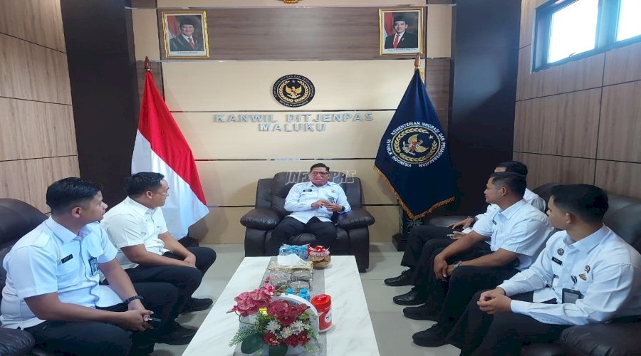 Kakanwil Ditjenpas Maluku dan Direktorat Pamintel Ditjenpas Kolaborasi Perkuat Fungsi Intelijen Pemasyarakatan