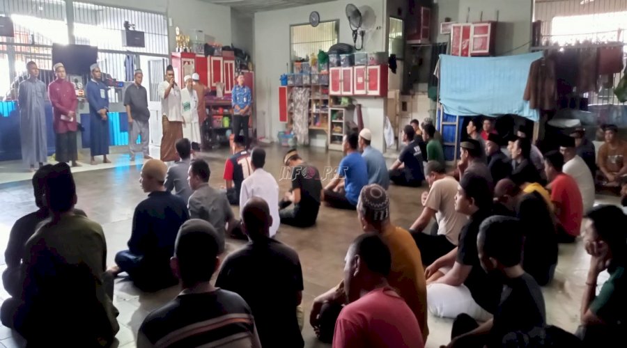 Lapas Jambi Laksanakan Pembinaan Kerohanian bagi Warga Binaan Muslim